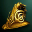 Chic Gold Horn Cap 