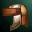 1x Wooden Helmet