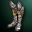 Blue Buckskin Boots 