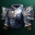 Blue Wolf Breastplate 