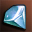 Blue Diamond Necklace Gem 